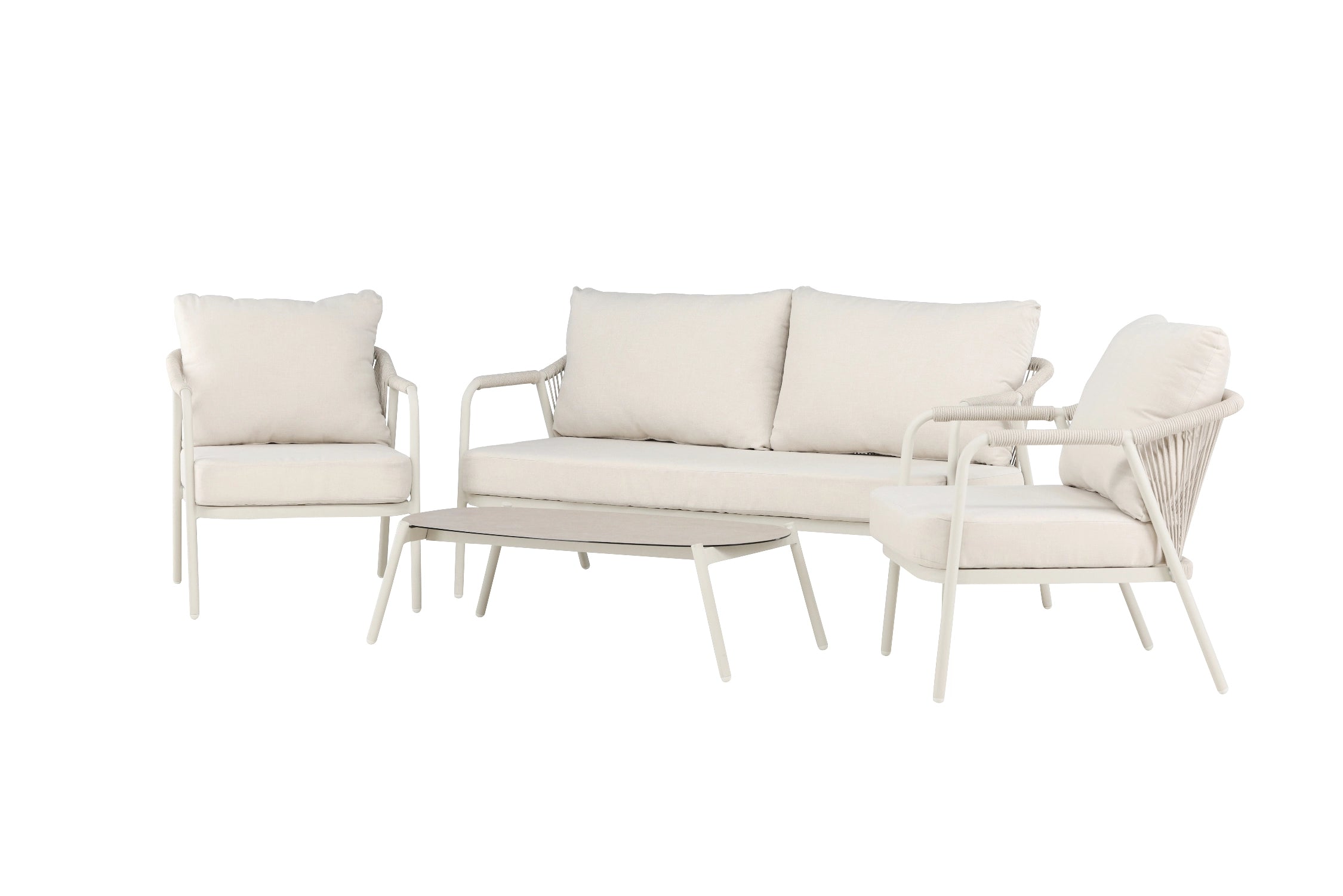 Sicily LoungeSet Beige - Folkart
