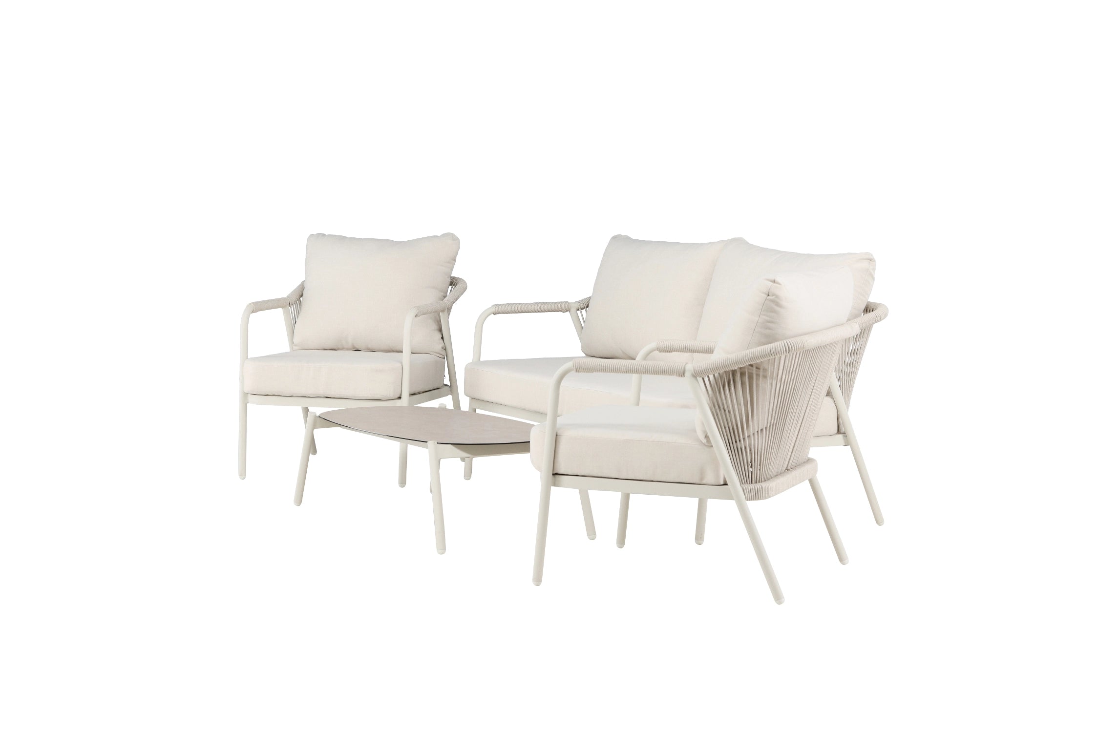 Sicily LoungeSet Beige - Folkart