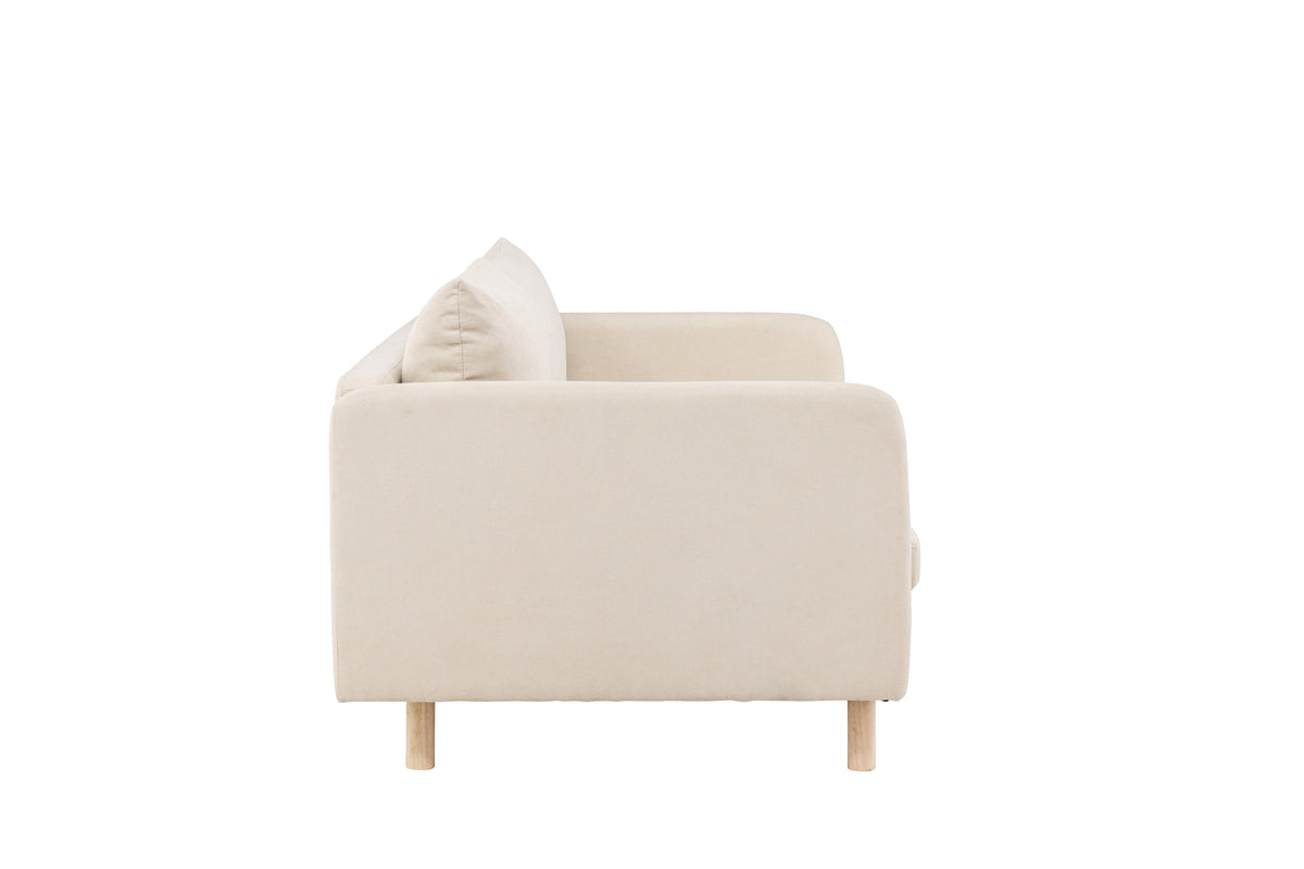 Zero 2-sits soffor beige – produktbild
