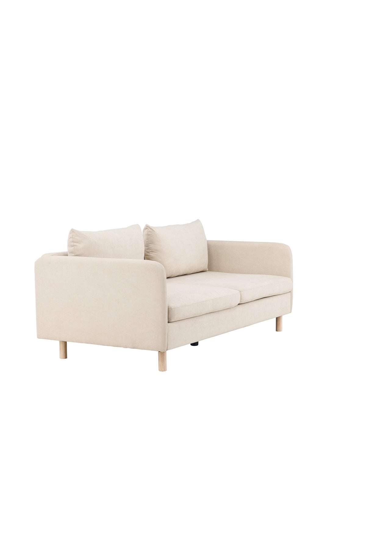 Zero 2-sits soffor beige – studioshot
