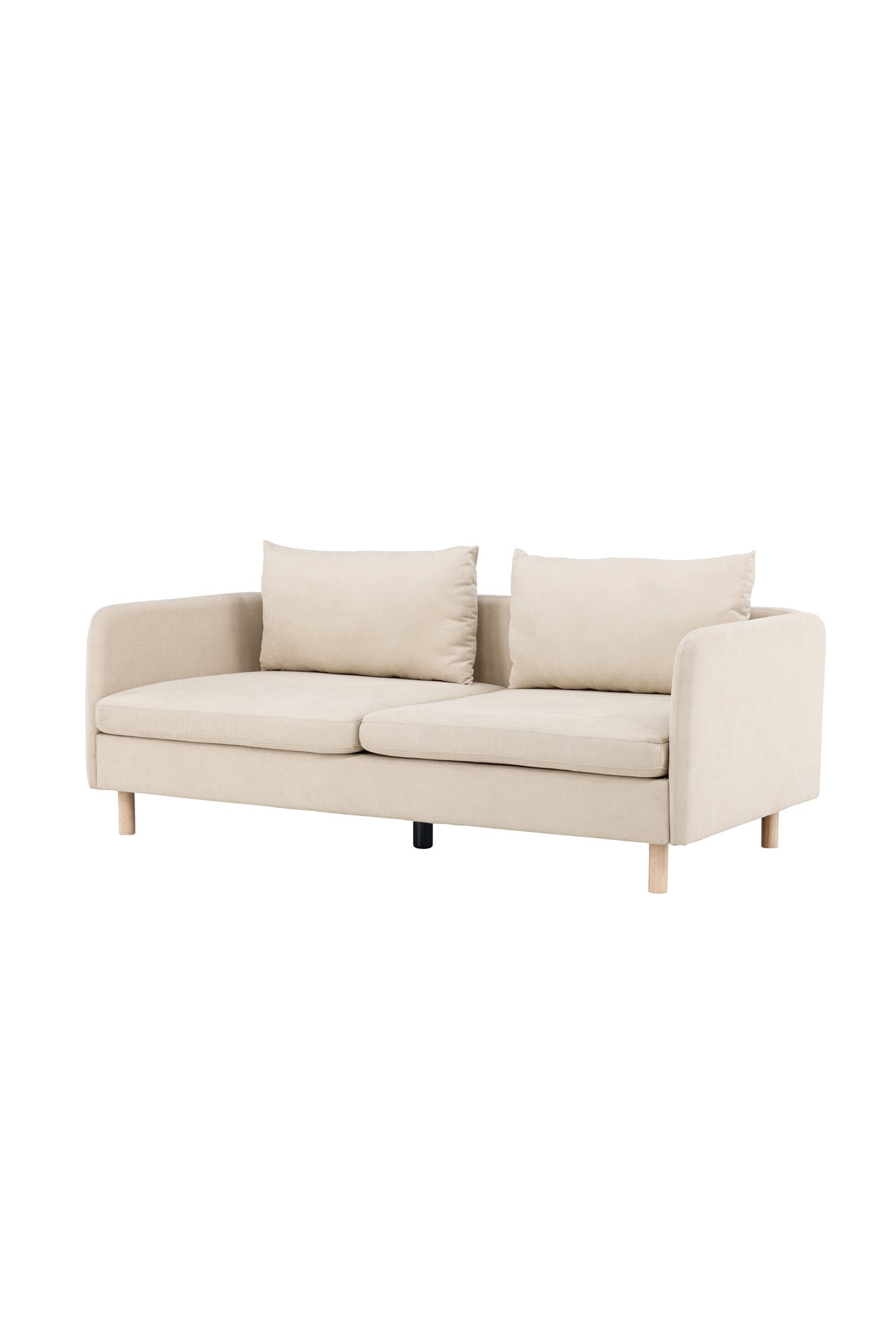Zero 2-sits soffor beige – studioshot