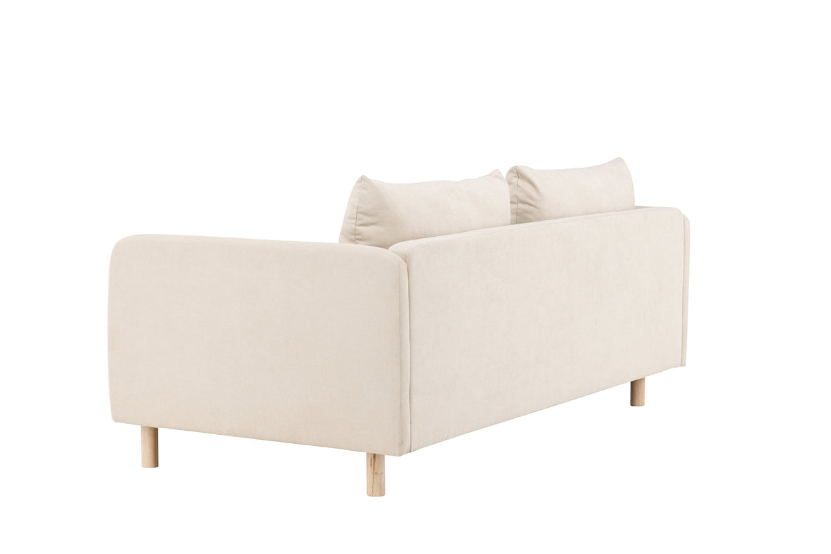 Zero 2-sits soffor beige – produktbild