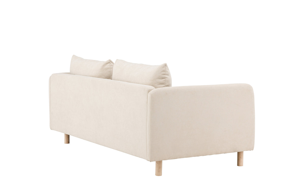 Zero 2-sits soffor beige – produktbild