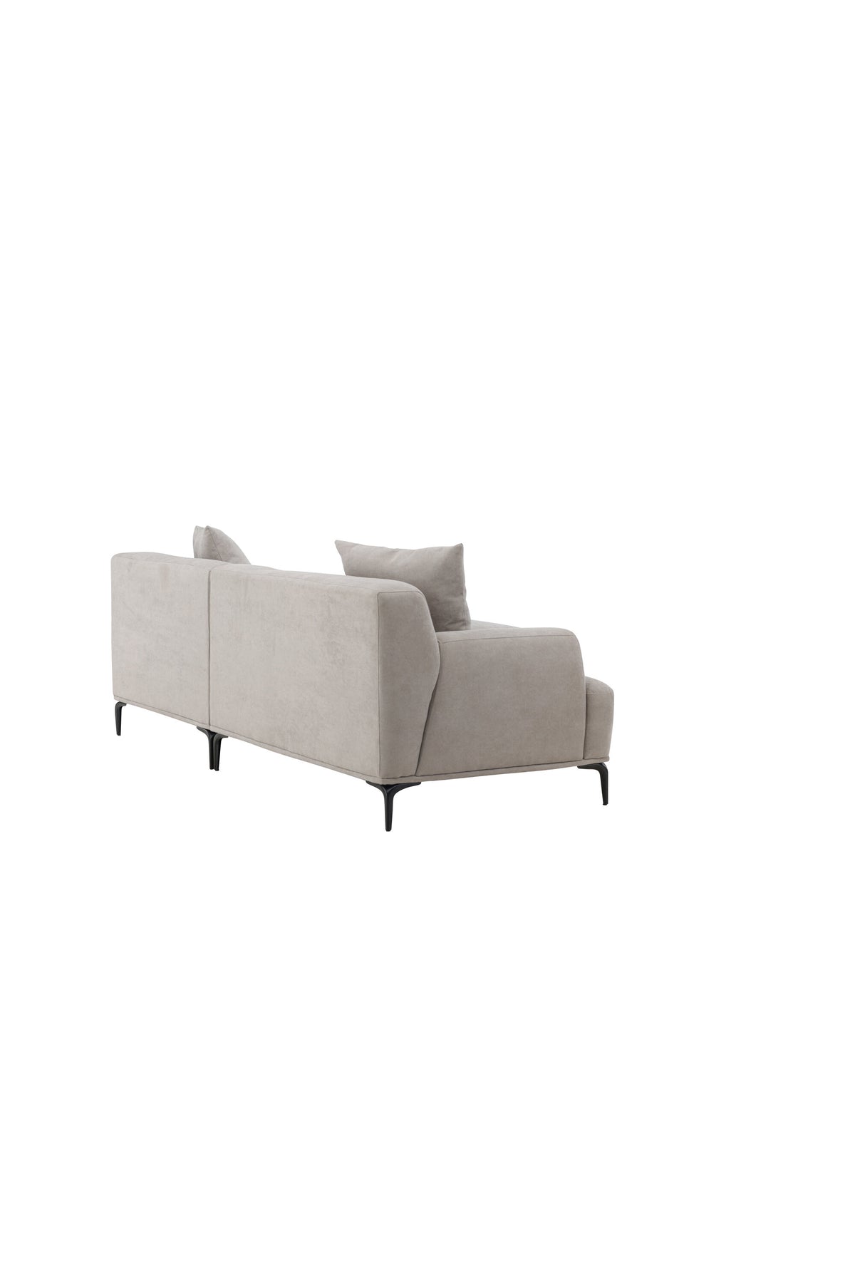 Viskan 3-sits soffor ljusgrå – studioshot