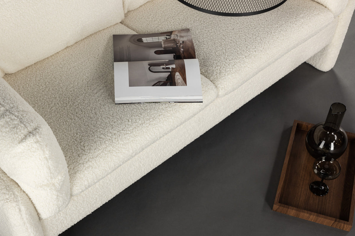 Vindel 2-sits soffor vit – livsstilsbild