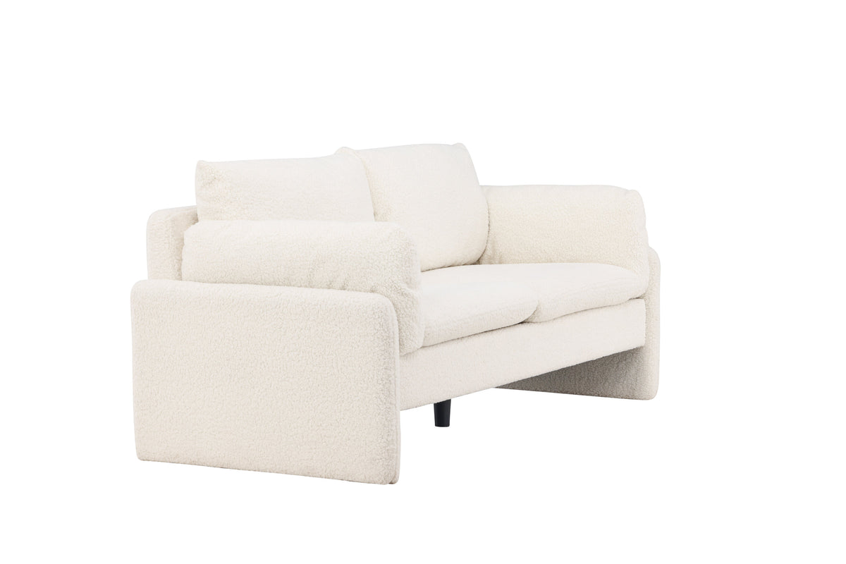 Vindel 2-sits soffor vit – produktbild