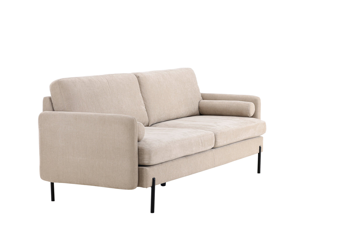 Antibes 3-sits soffor beige – produktbild