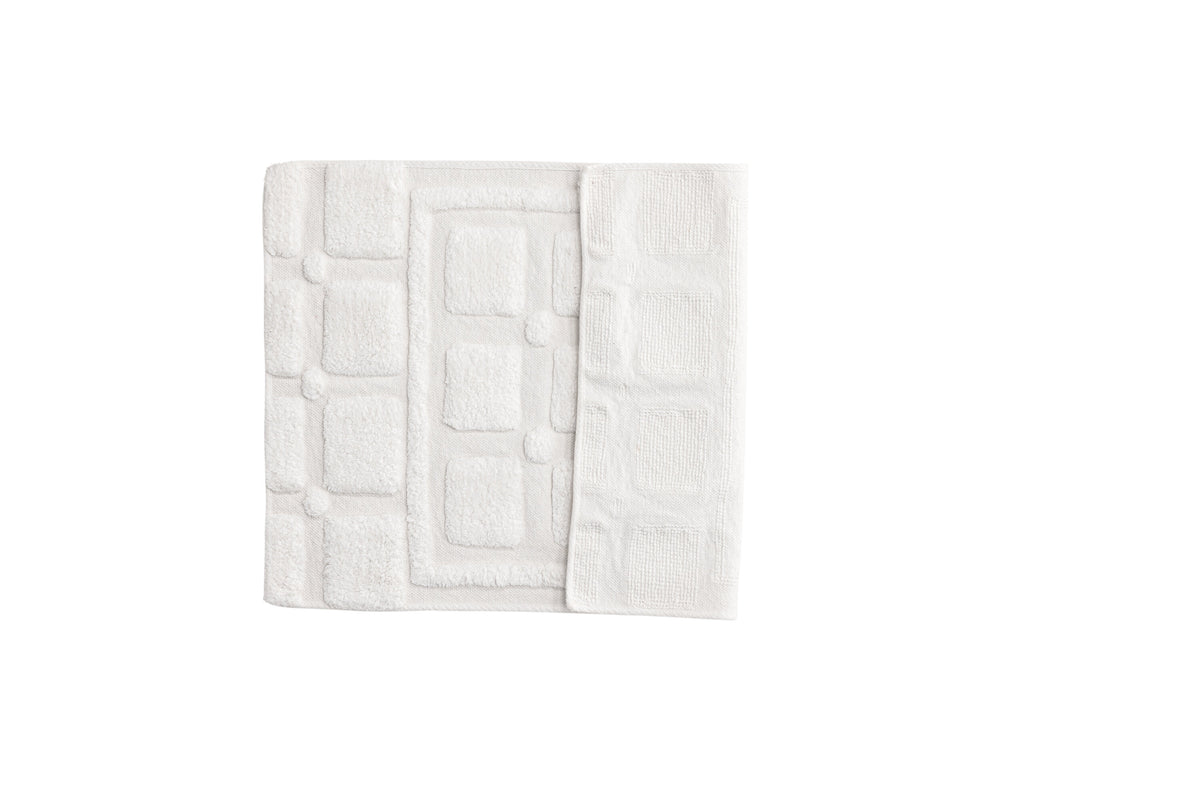 Putte löpare bomullsmatta 90 x 60 cm – sidovy