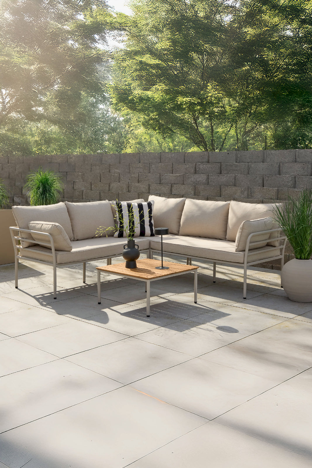 Penh Beige LoungeSet - Folkart