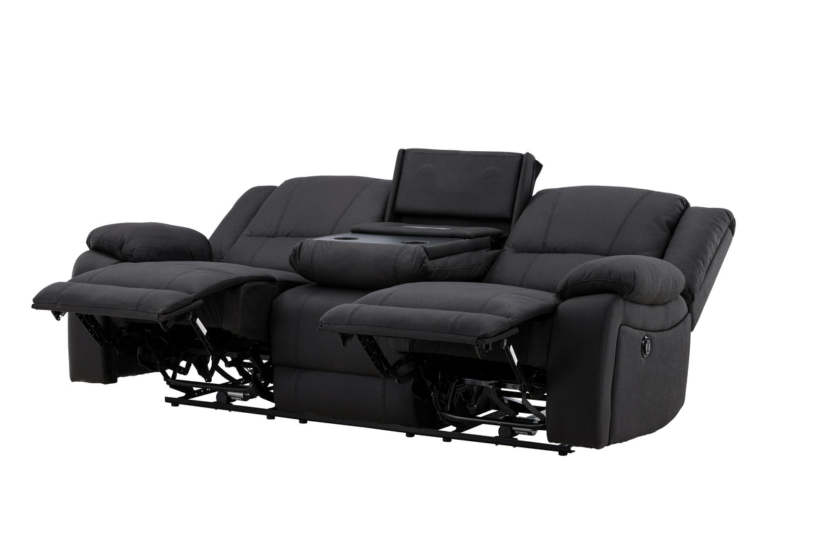 Singapore Reclinersoffa 3 sits 218x96 cm - Folkart