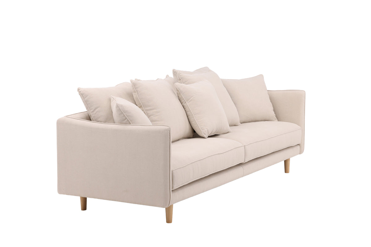 Segelskären 3-sits soffor beige – produktbild