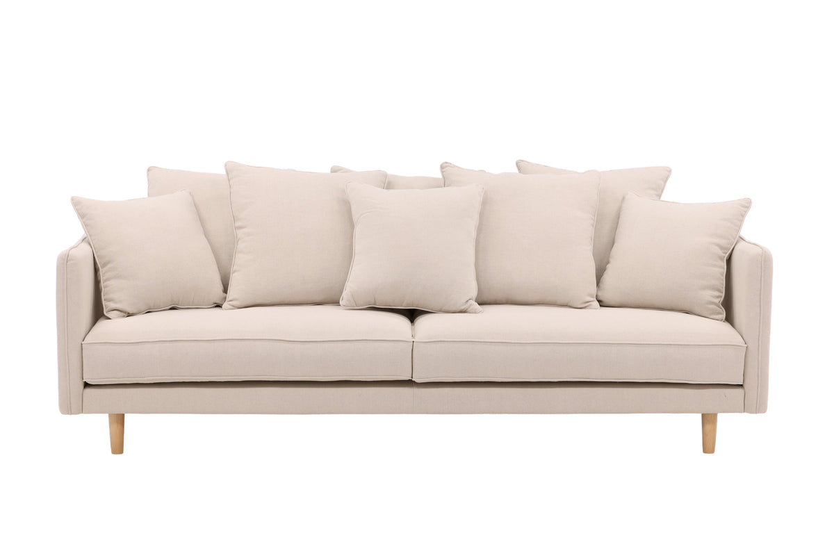 Segelskären 3-sits soffor beige – produktbild
