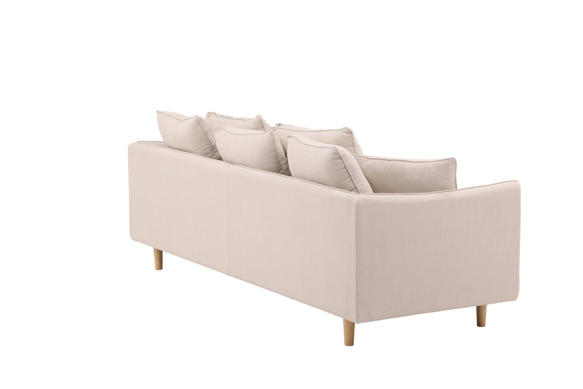Segelskären 3-sits soffor beige – produktbild