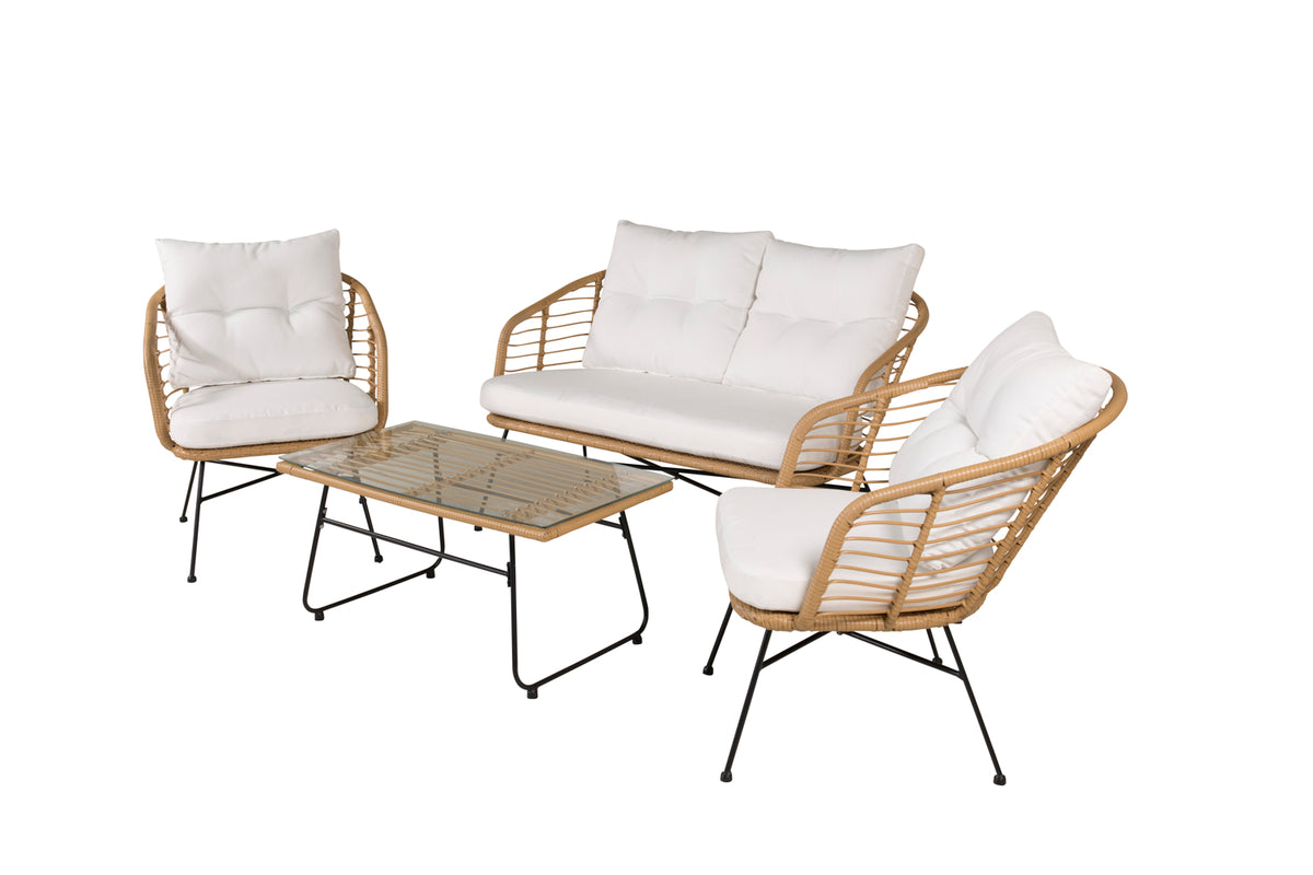 Viga lounge set naturrotting - Folkart