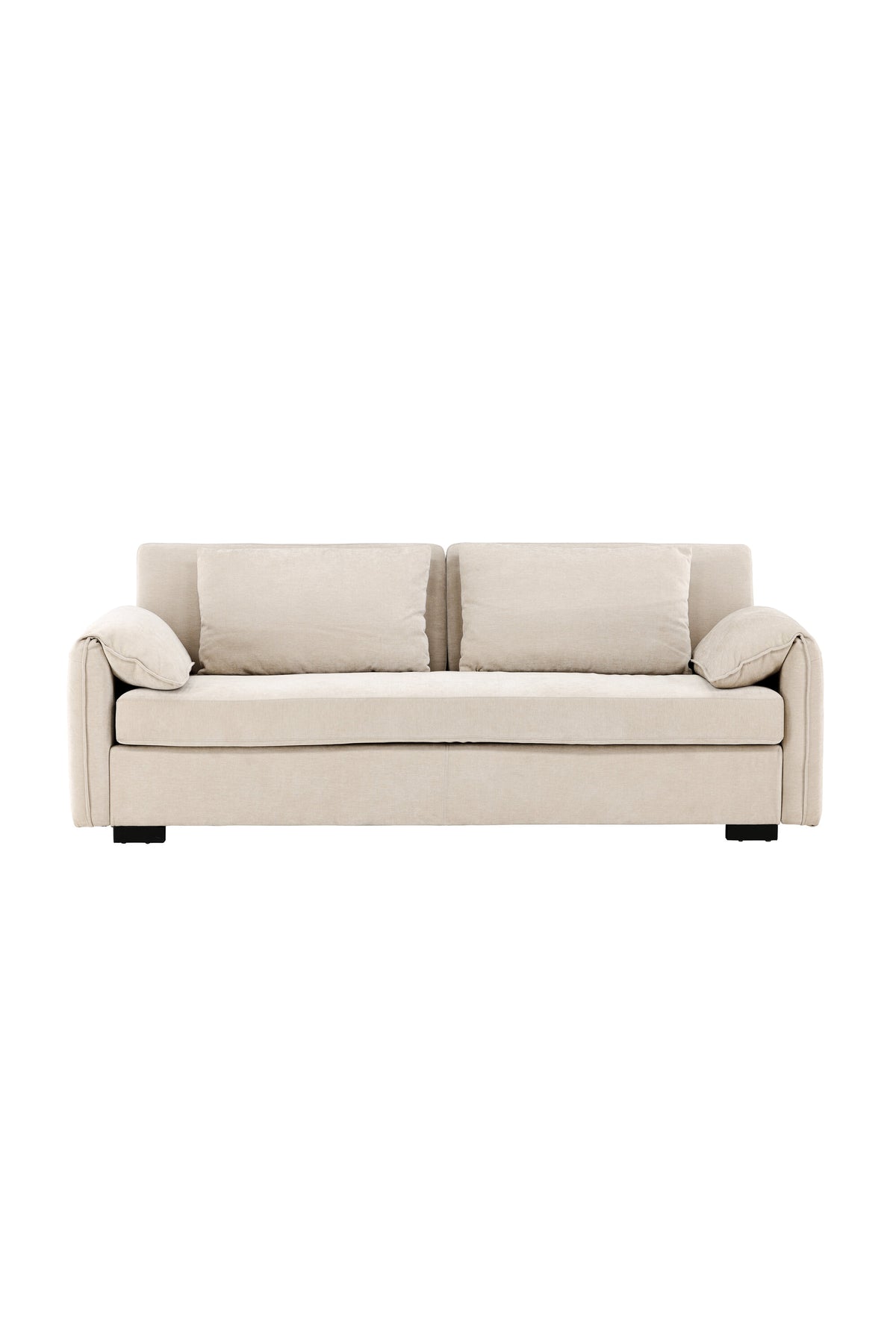 Malva 3-sits soffor beige – studioshot