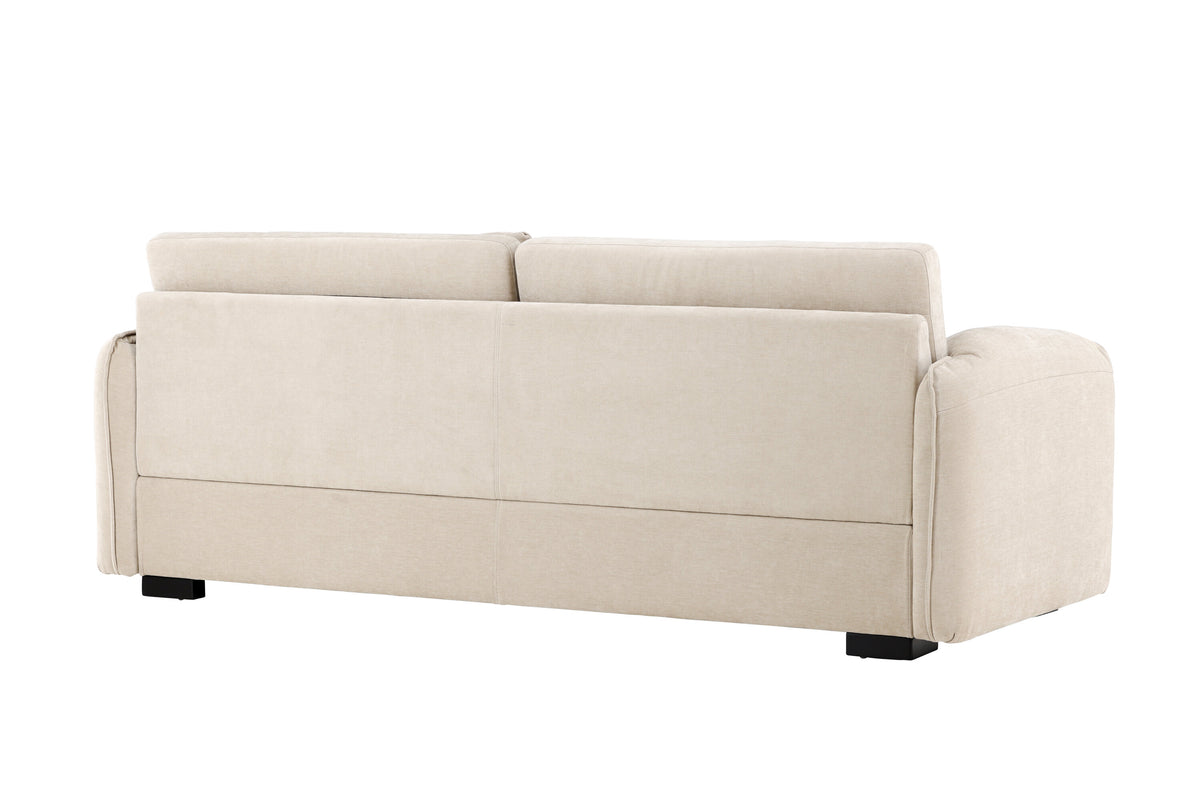 Malva 3-sits soffor beige – produktbild