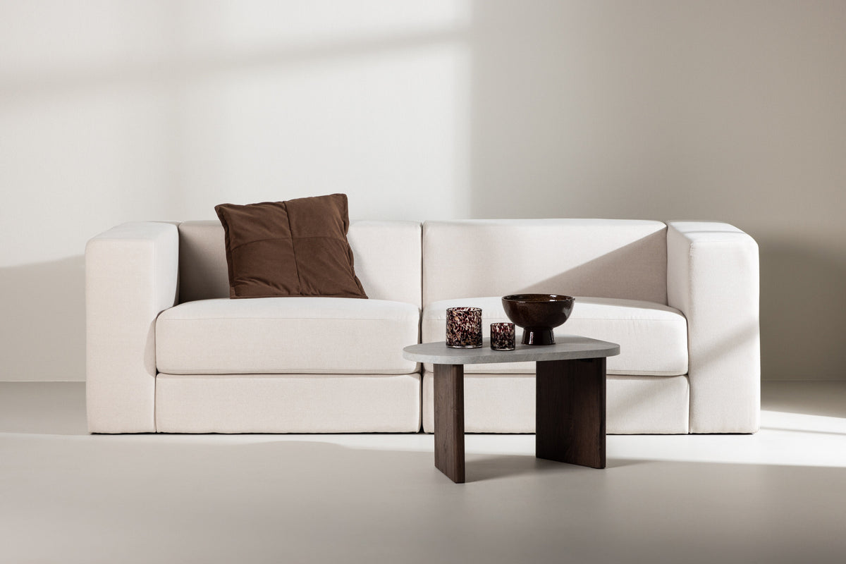 Lumi 3-sits soffor vit – inspirationsbild