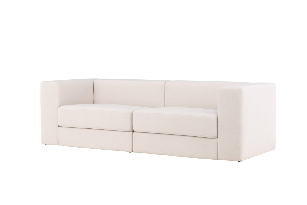 Lumi 3-sits soffor vit – sidovy