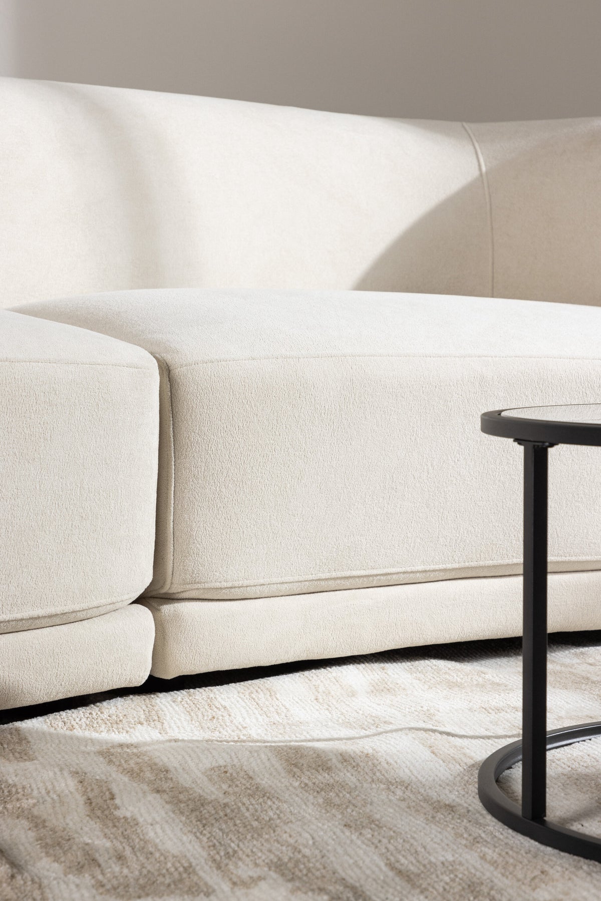 Cielo 3-sits soffor vit – livsstilsbild