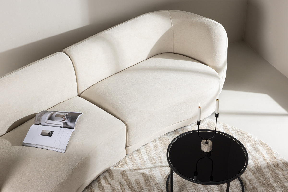 Cielo 3-sits soffor vit – livsstilsbild
