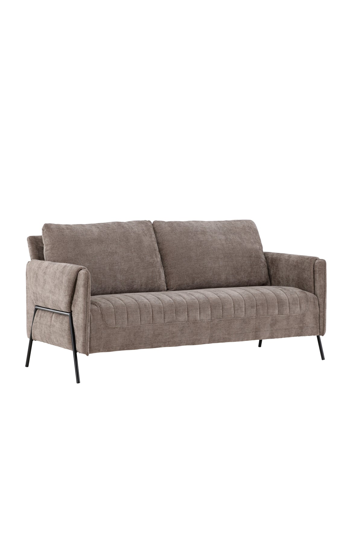 Indigo 2-sits soffor beige – studioshot
