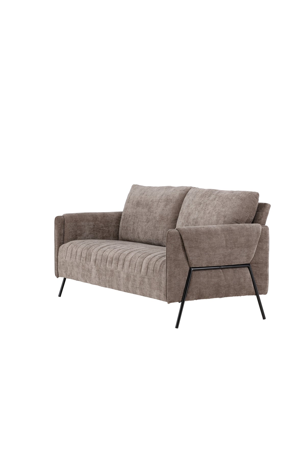 Indigo 2-sits soffor beige – studioshot