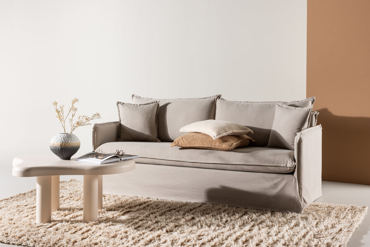 Nova 3-sits soffor brun – inspirationsbild
