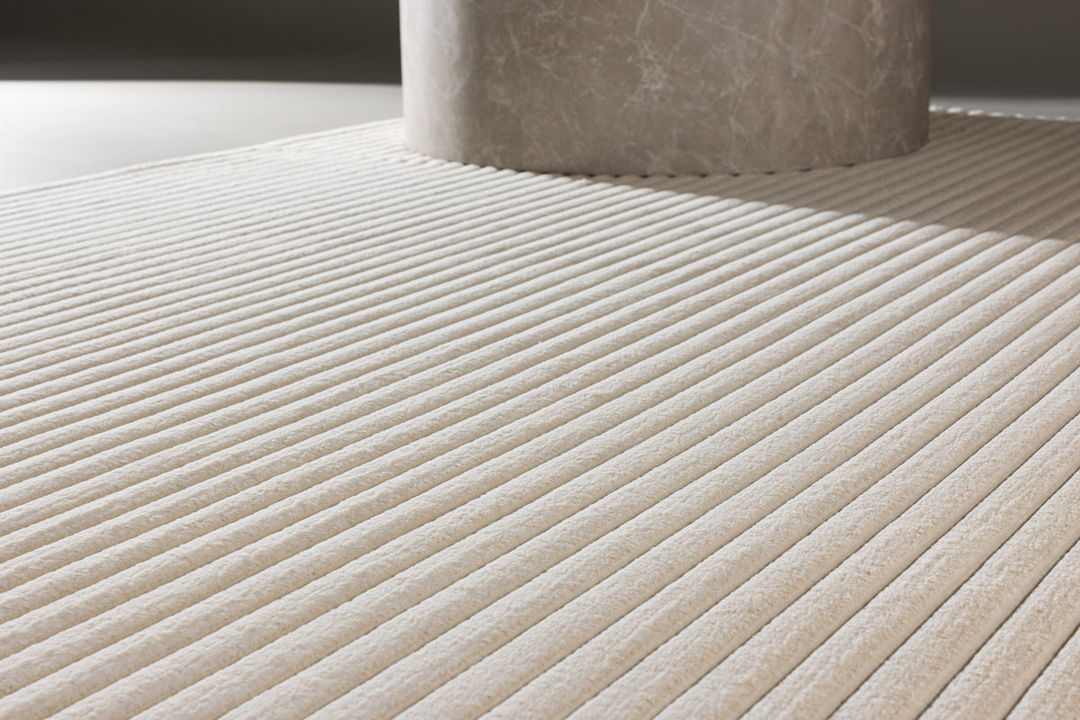 Miller polyestermatta 230 x 160 cm – hemmiljö ovanifrån
