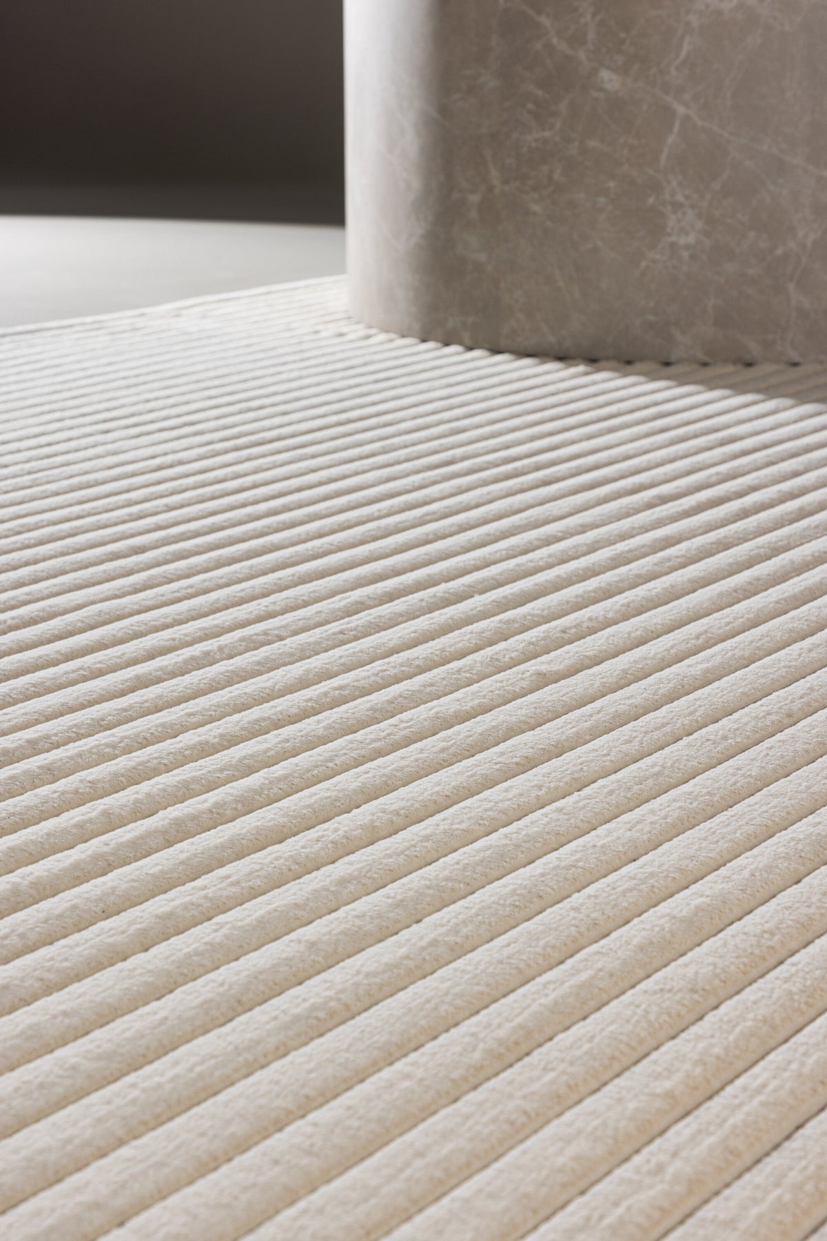 Miller polyestermatta 290 x 200 cm – närbild struktur