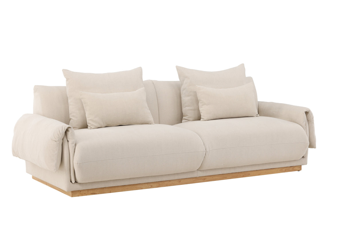 Mollösund 3-sits soffor beige – produktbild