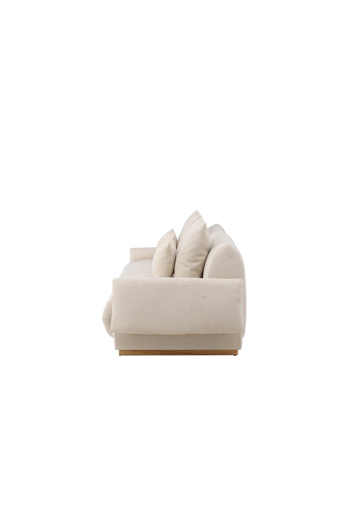 Mollösund 3-sits soffor beige – studioshot