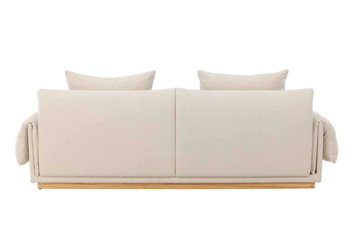 Mollösund 3-sits soffor beige – produktbild