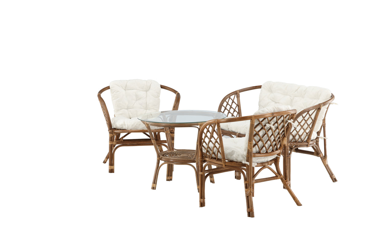 Wera Lounge set mörk valnöt - Folkart