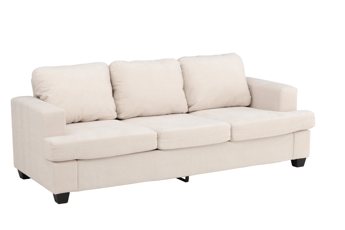 Sani 3-sits soffor greige – produktbild