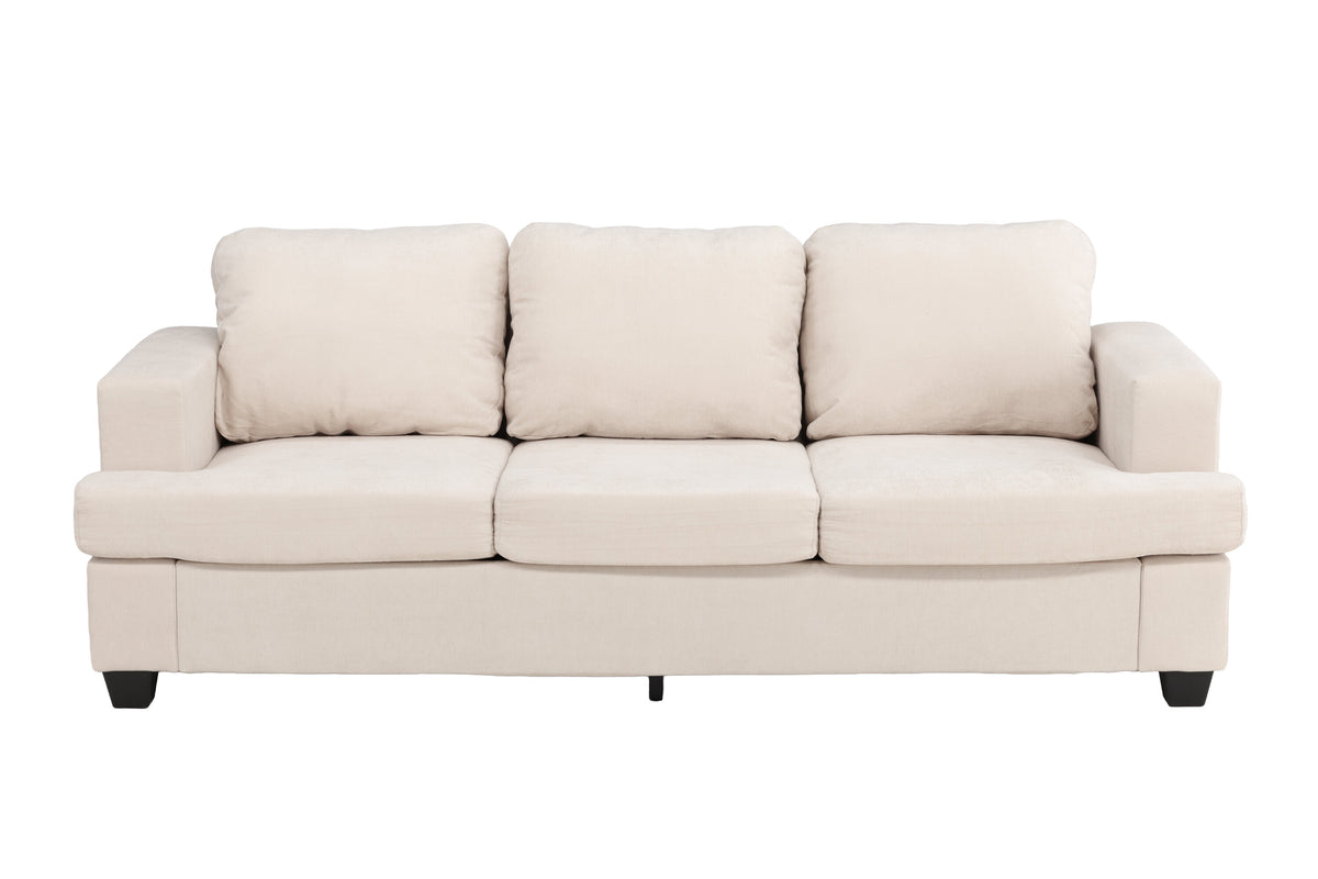 Sani 3-sits soffor greige – produktbild