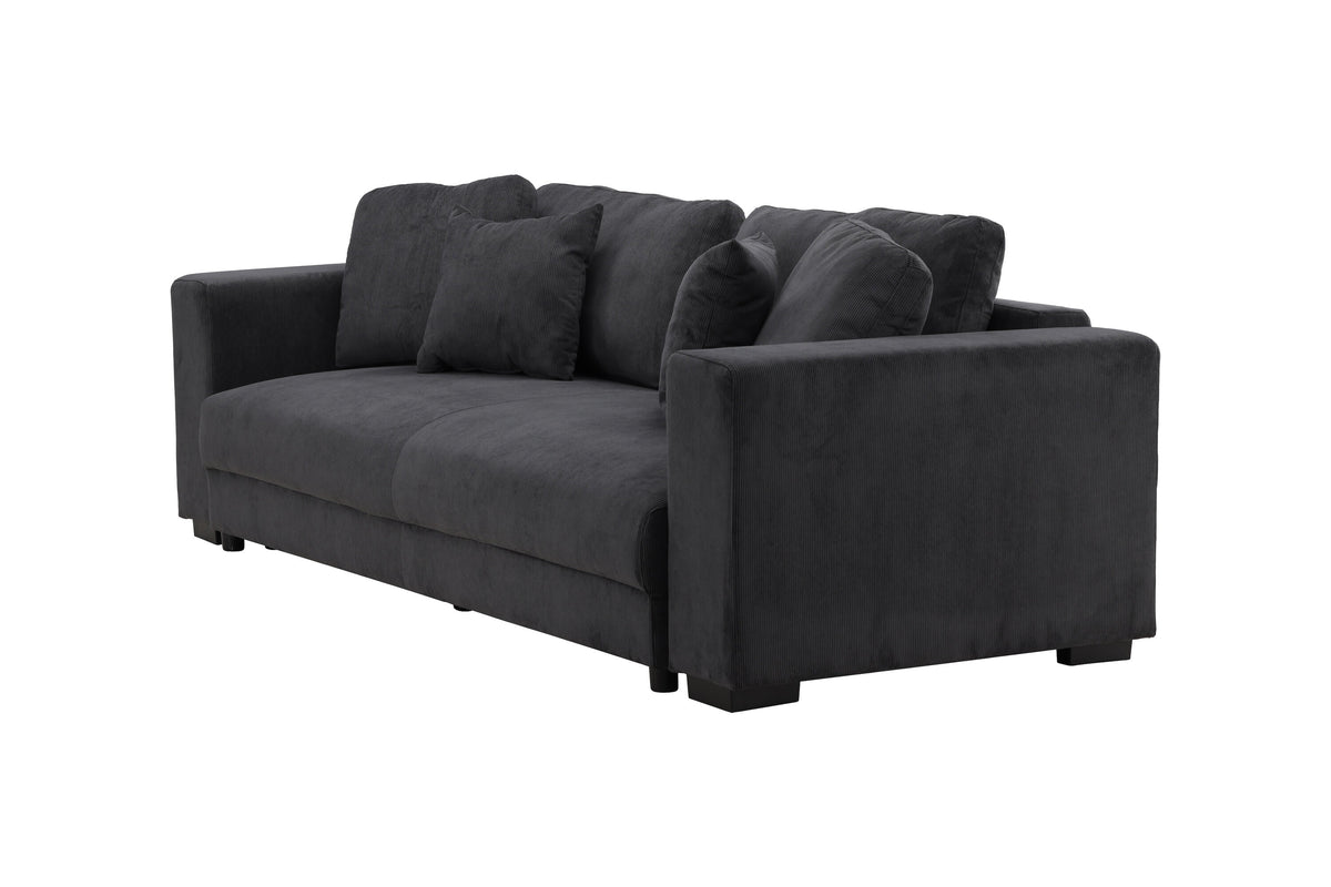 Bellman 3-sits soffor mörkgrå – detaljbild