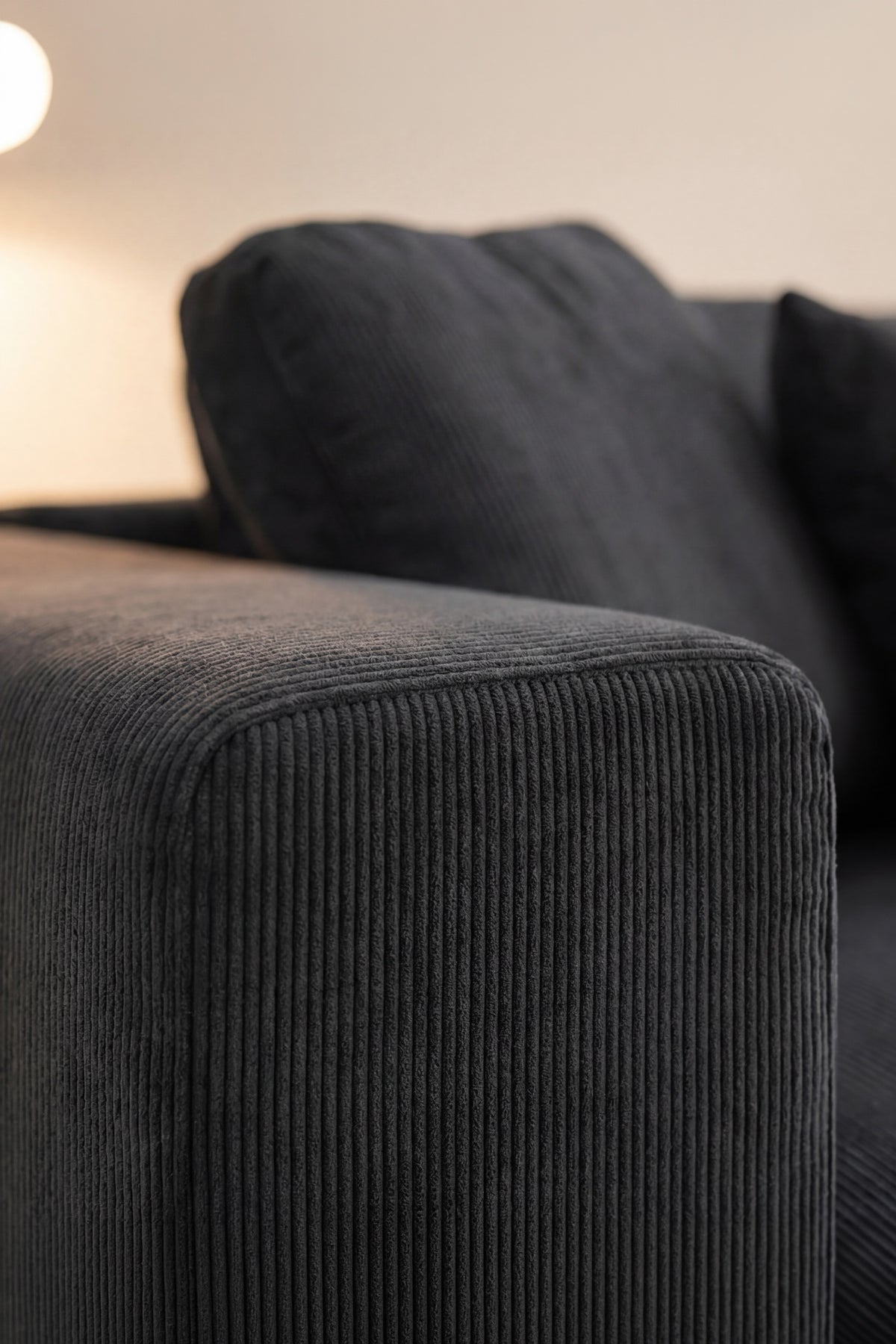 Bellman 3-sits soffor mörkgrå – livsstilsbild