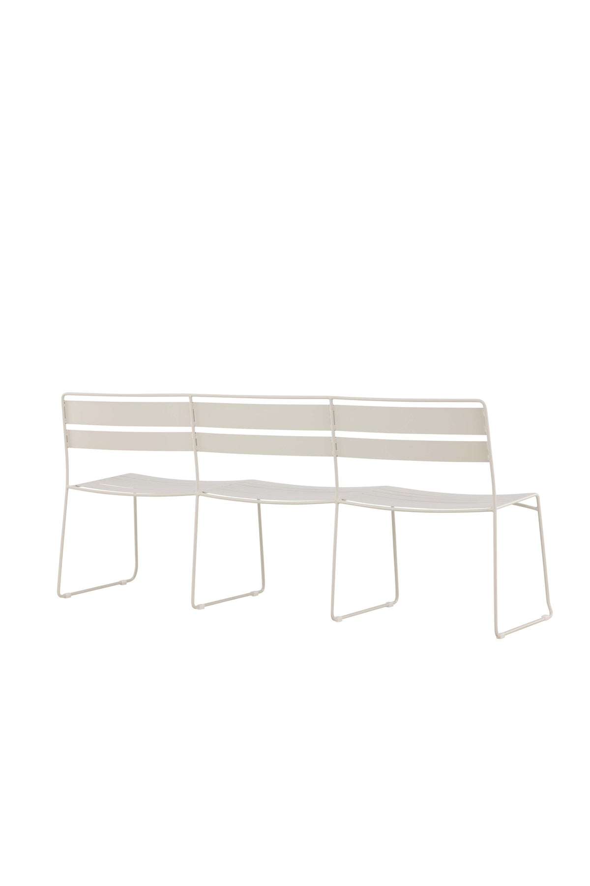Lina 3-sits soffor beige – studioshot