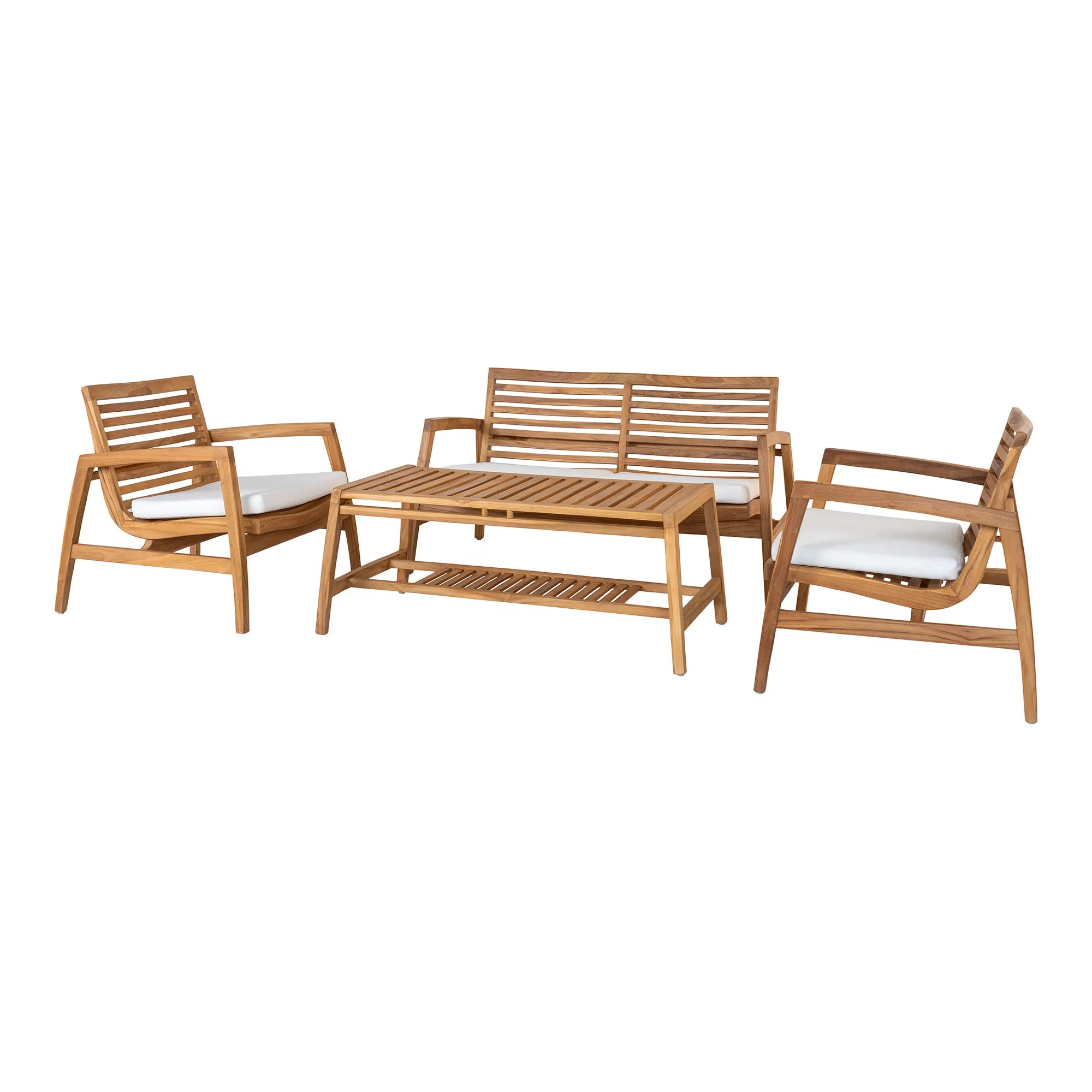 Santander Teak Loungeset - Folkart