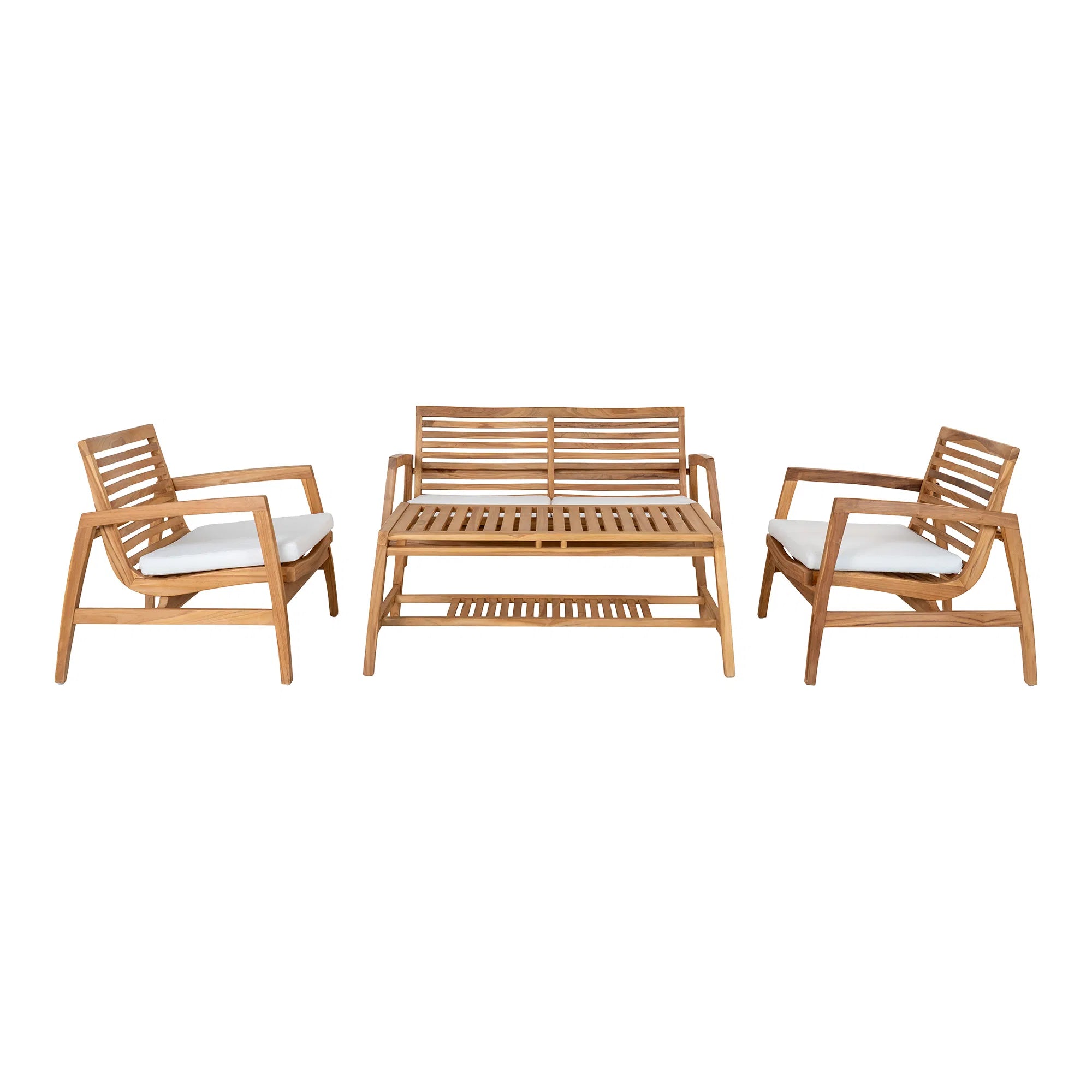 Santander Teak Loungeset - Folkart