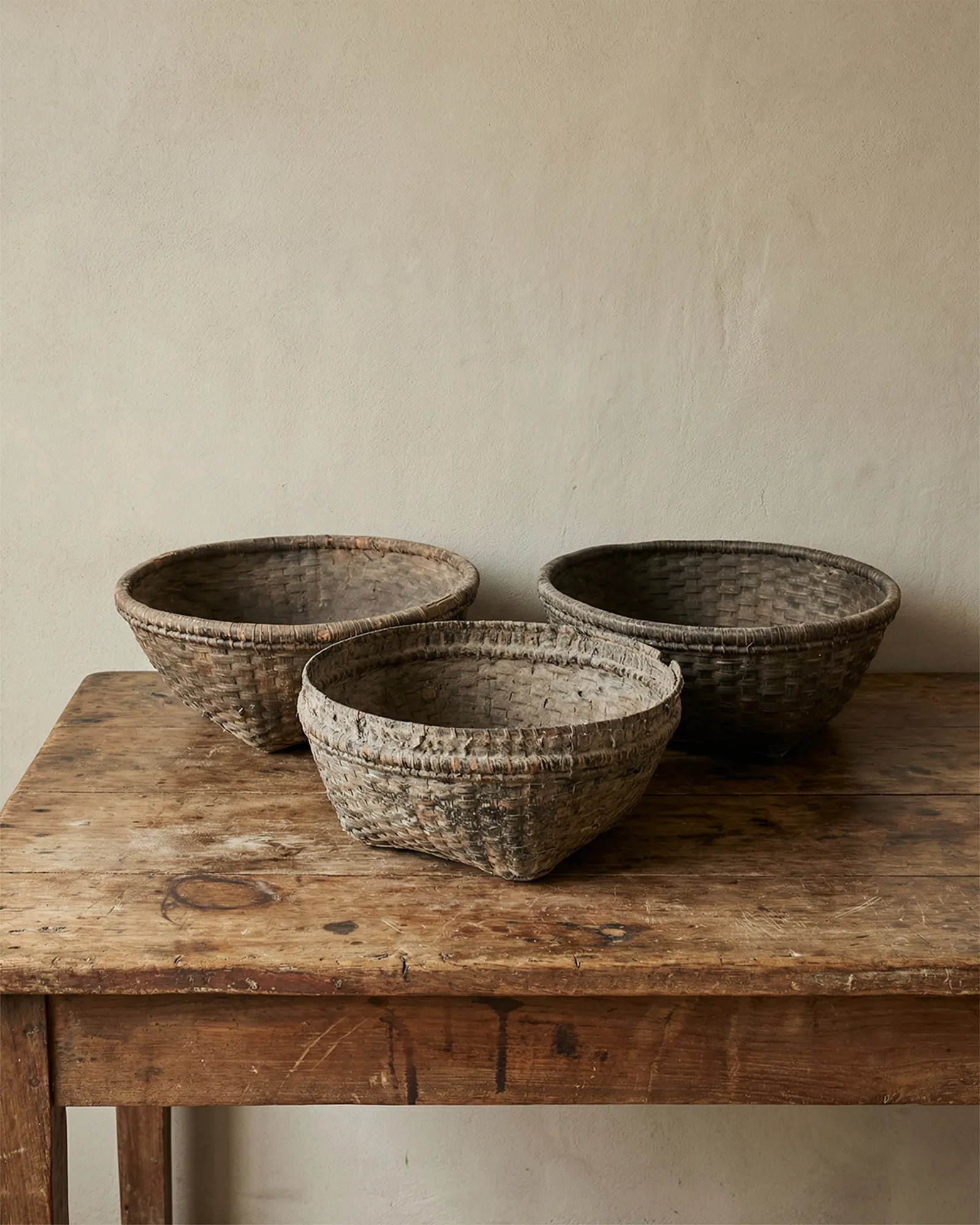 Vintage rottingkorg 20x44x44 cm - Folkart