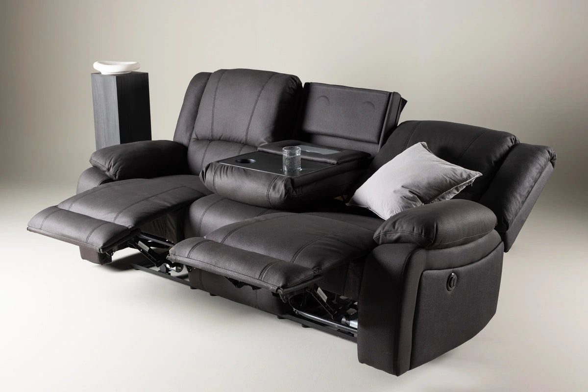 Singapore Reclinersoffa 3 sits 218x96 cm - Folkart
