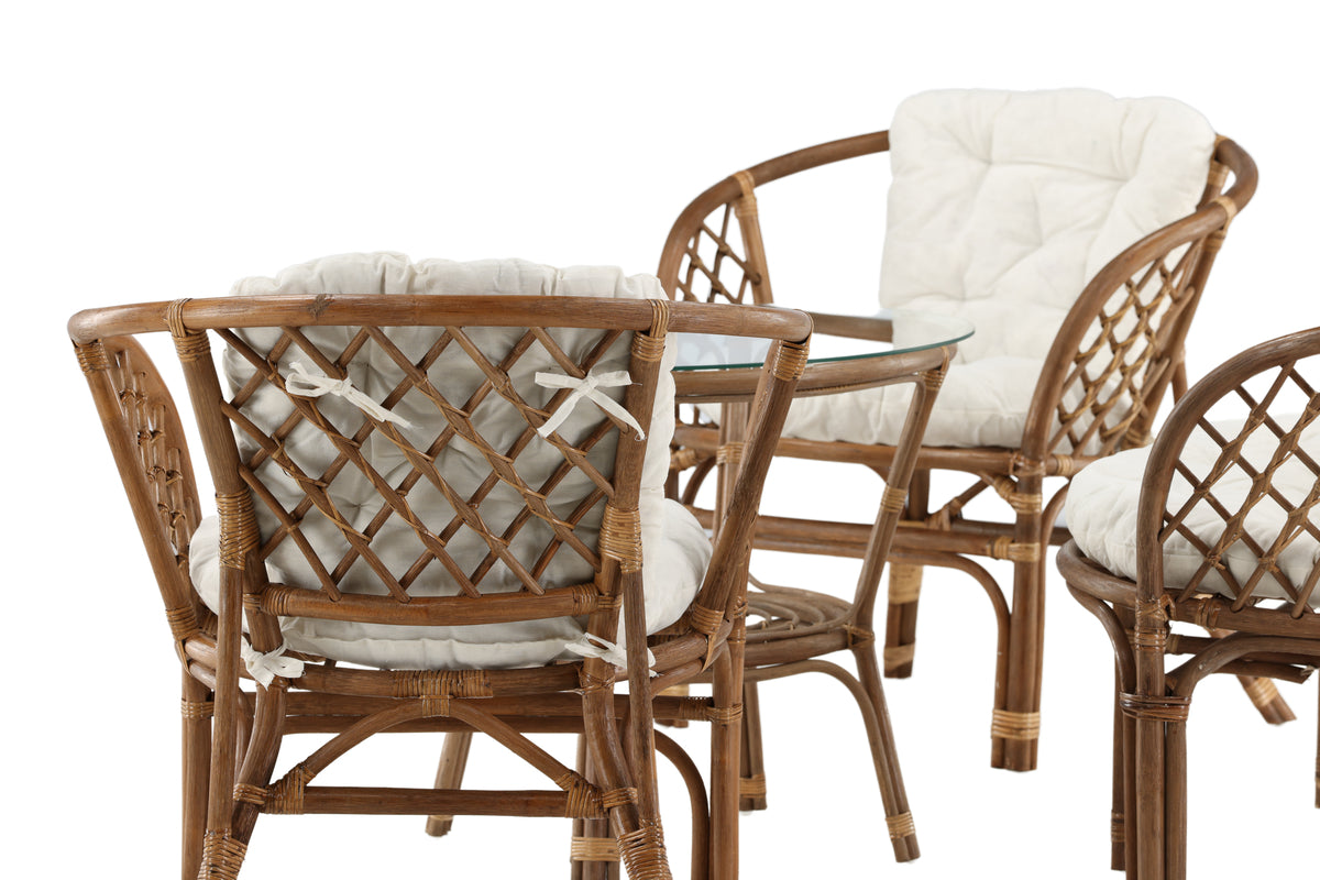 Wera Lounge set mörk valnöt - Folkart