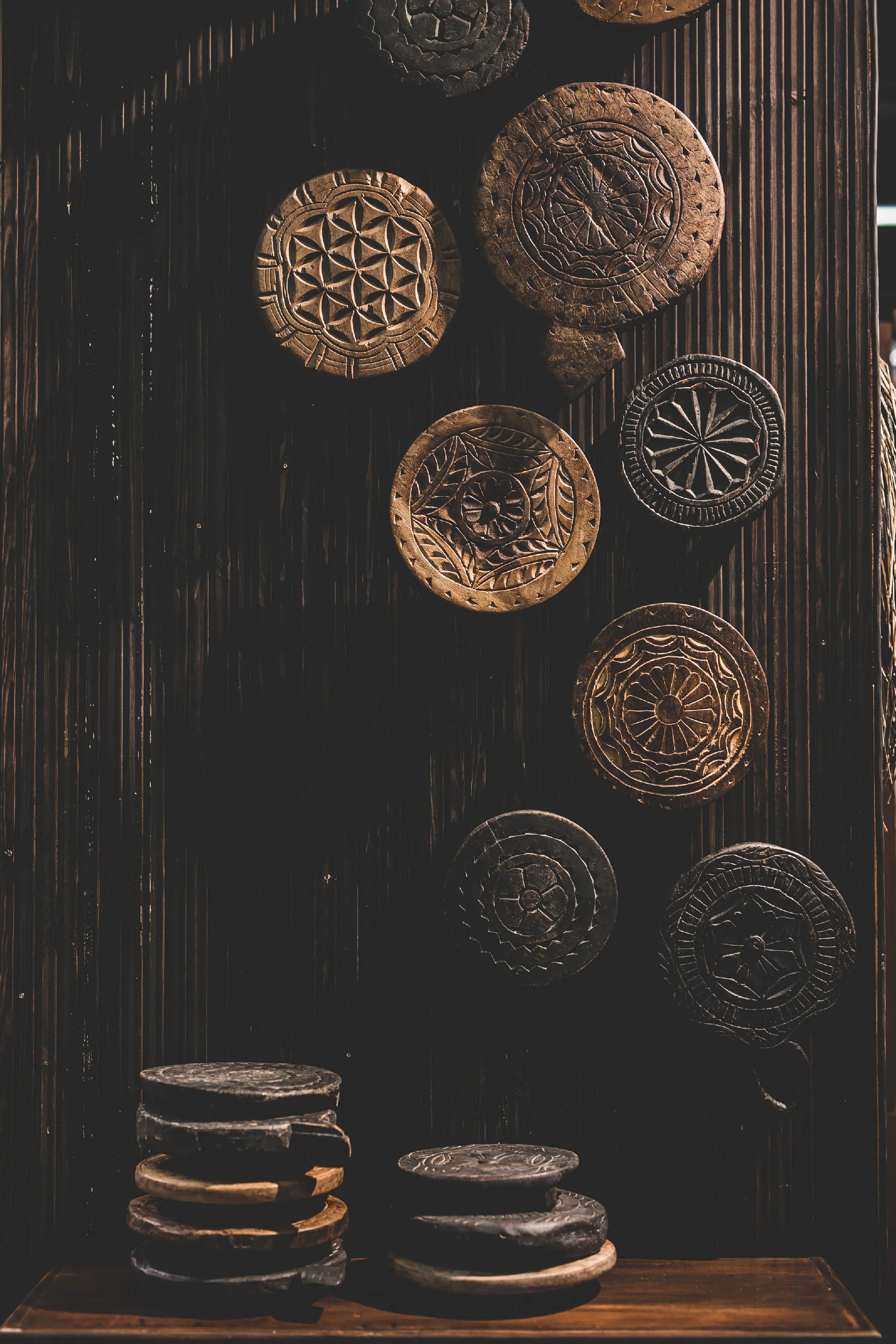 Ophelia - Trä Vintage Dekoration