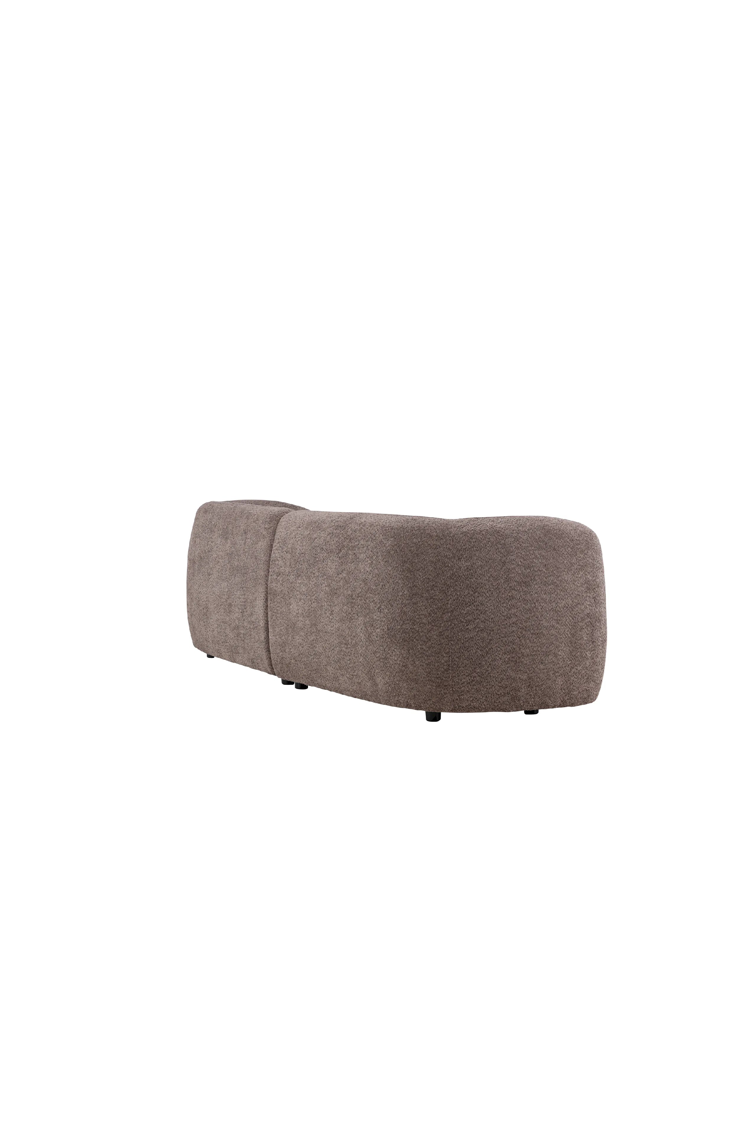 Cielo 3-sits soffa - Brun Boucle - Folkart