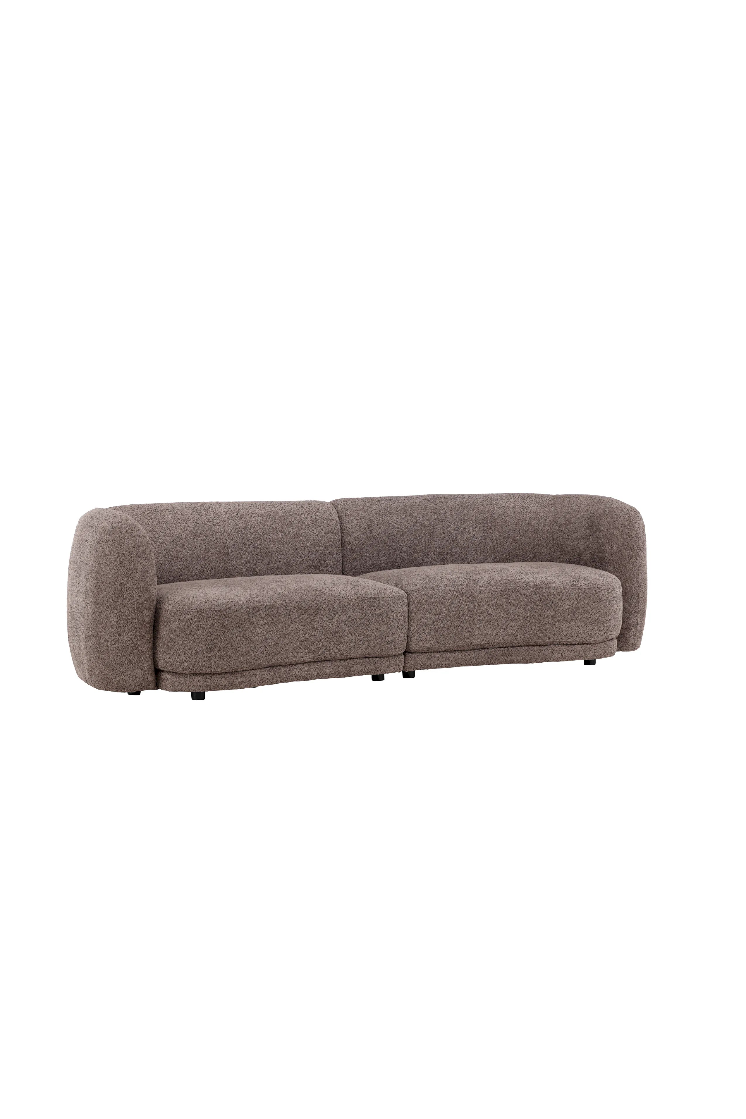 Cielo 3-sits soffa - Brun Boucle - Folkart