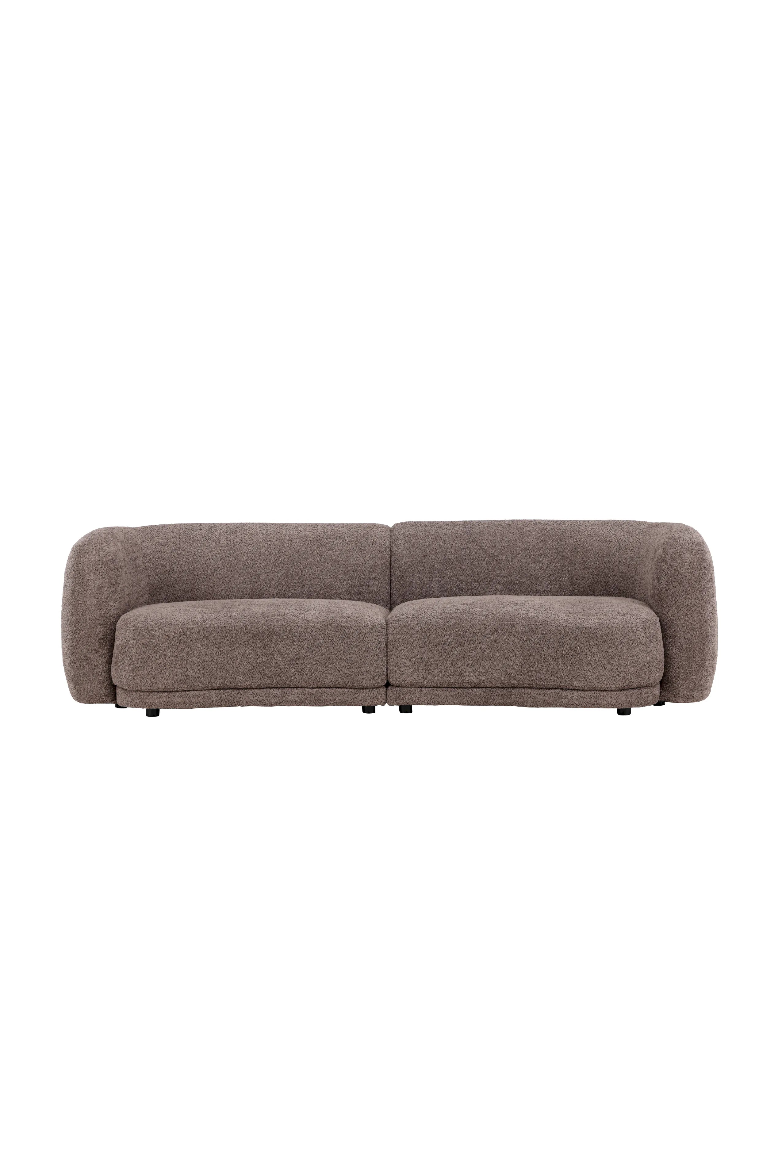 Cielo 3-sits soffa - Brun Boucle - Folkart