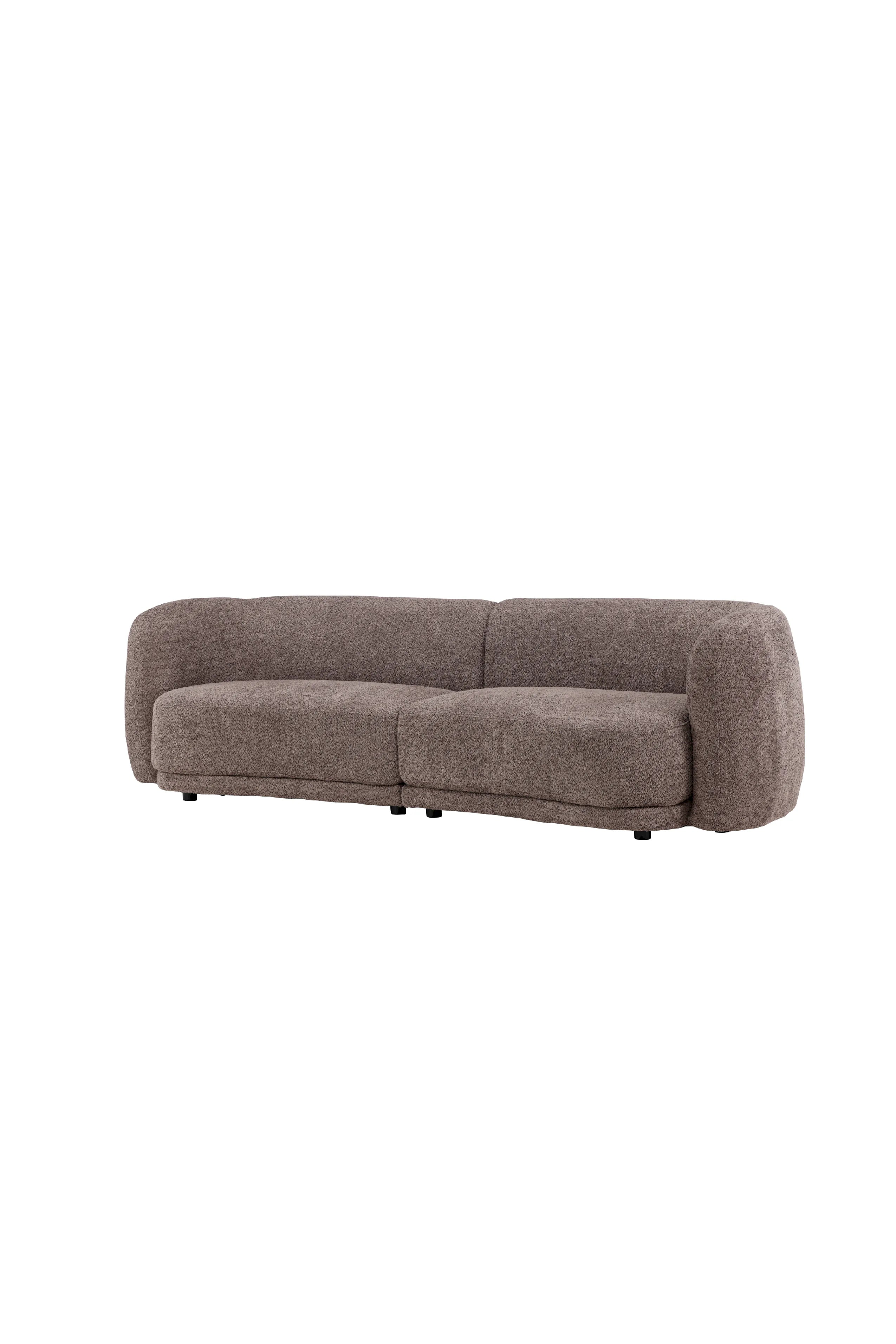 Cielo 3-sits soffa - Brun Boucle - Folkart