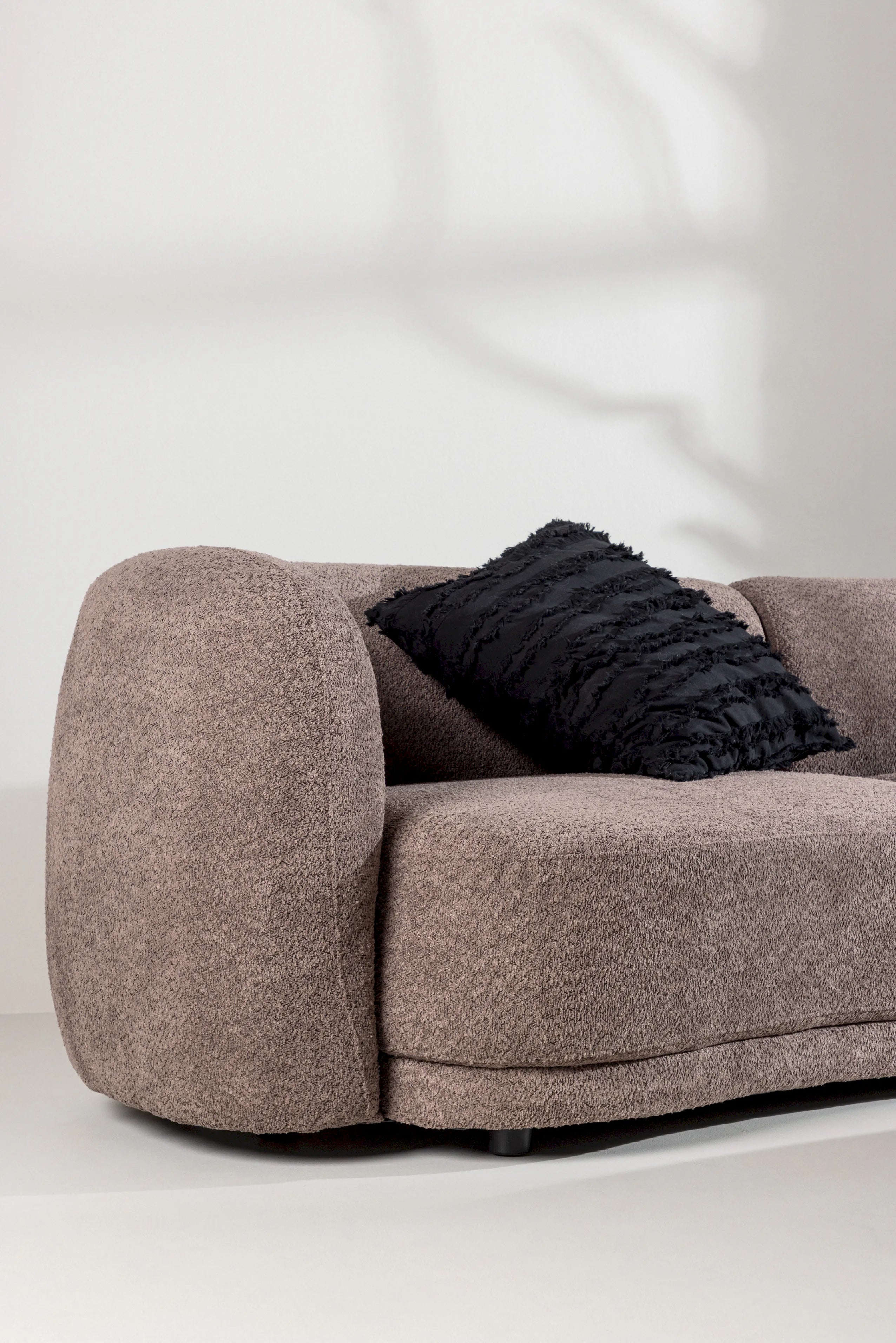 Cielo 3-sits soffa - Brun Boucle - Folkart