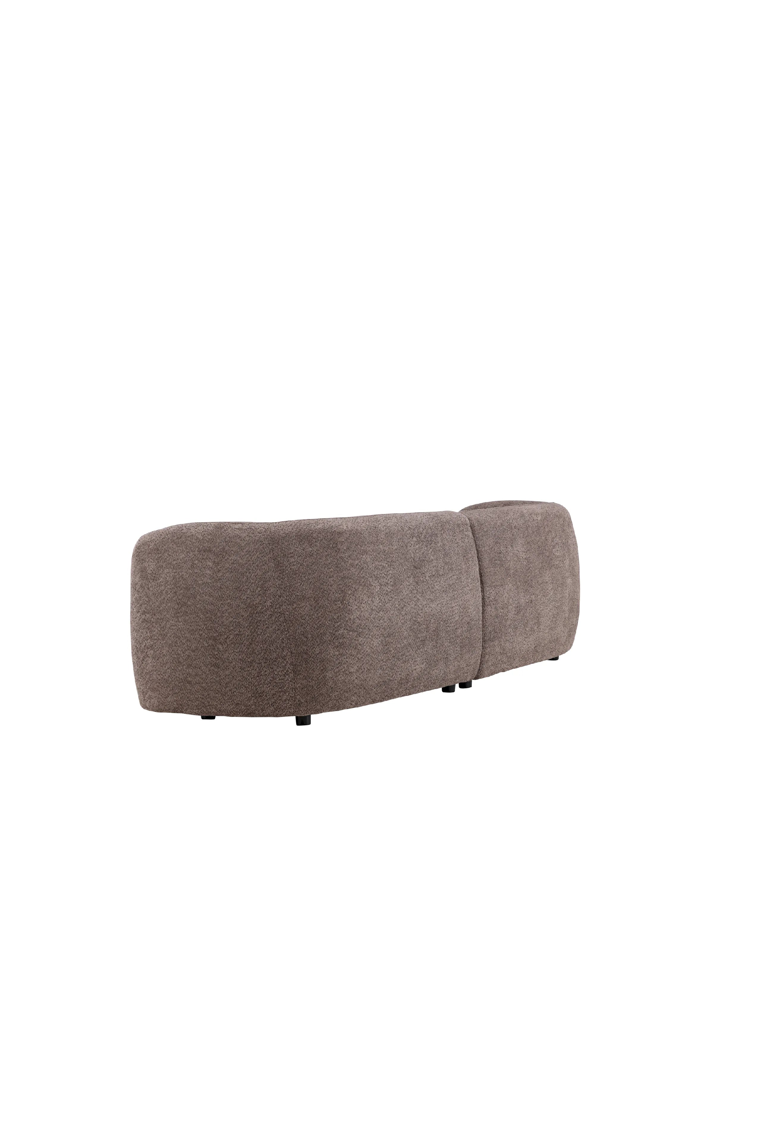 Cielo 3-sits soffa - Brun Boucle - Folkart